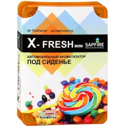 Отзыв о Освежитель воздуха для автомобиля под сиденье Сапфир X-Fresh Mini