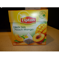 Отзыв о Чай черный Lipton Peach Mango в пирамидках