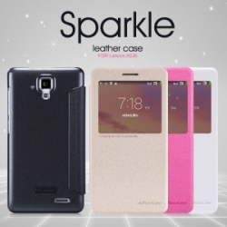 Отзыв о Чехол-книжка Nillkin Sparkle Series для Lenovo A536