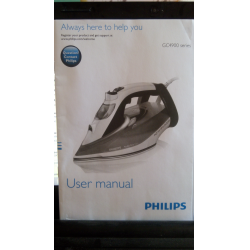 Philips Azur Ionic Steam GC4741 manual