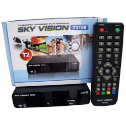 Отзыв о Цифровая ТВ-приставка Sky Vision T2801