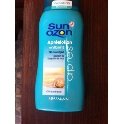 sun ozon apres lotion