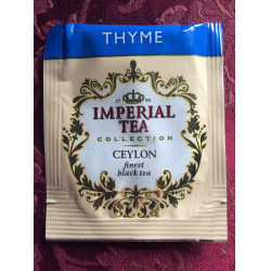 Отзыв о Чай черный байховый ароматизированный Imperial tea с чабрецом