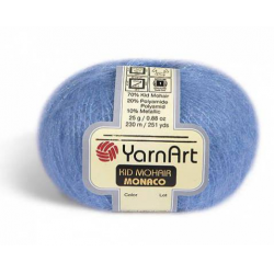 Отзыв о Пряжа Yarnart Kid mohair Monaco