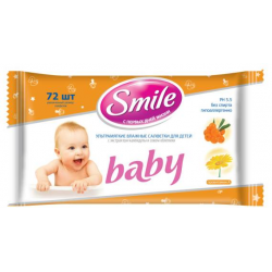 Отзыв о Детские влажные салфетки Smile Baby