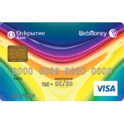 Отзыв о Карта WebMoney банка Открытие