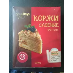 Отзыв о Коржи слоеные для торта Lucky Days