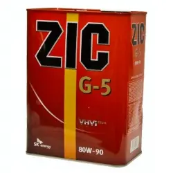 Отзыв о Трансмиссионное масло ZIC G-5 80W-90