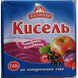 Отзыв о Кисель Кулинар "Плодово-ягодный" на натуральном соке