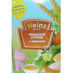 Отзыв о Детский суп Heinz Овощной супчик с курочкой