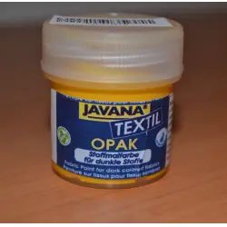 Отзыв о Краска для кожи и темных тканей Javana textil "Opak"