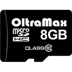 Отзыв о Карта памяти OltraMax Micro SDHC Class 10 8GB