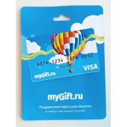 Отзыв о Платежная подарочная карта myGift.ru