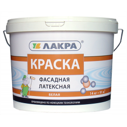 Отзыв о Латексная фасадная краска "Лакра"