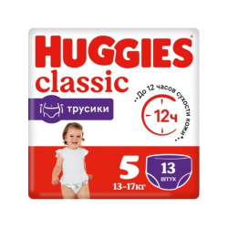 Подгузники Huggies Classic 3 4-9 кг, 78 шт. 1-00007179