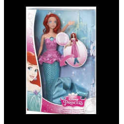 Отзыв о Кукла Mattel Disney Princess Ариэль (превращается из русалочки в принцессу)