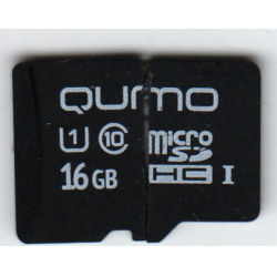 Отзыв о Карта памяти Qumo microSD 16 GB HC I class 10