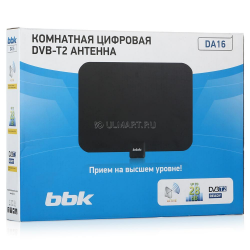 Отзыв о Комнатная цифровая антенна BBK DA16 DVB-T2