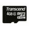 Фото Карта памяти Micro SD HC Transcend 4GB Class 4