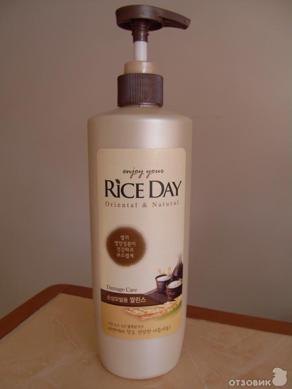 Cj lion кондиционер rice day для нормальных волос увлажняющий 550 мл
