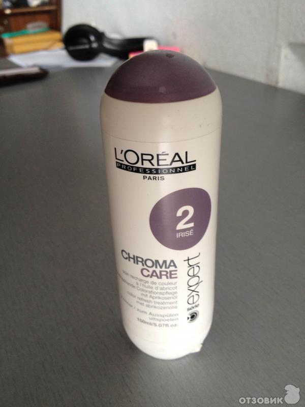 Отзыв: Маска для волос L'Oreal Chroma Care Уход, обновляющий цвет окра...