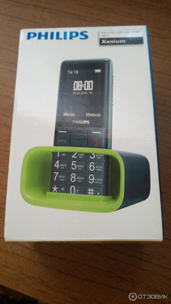 Мобильный телефон Philips Xenium E311 фото