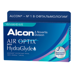 Отзыв о Контактные линзы Alcon Air Optix Hydraglyde