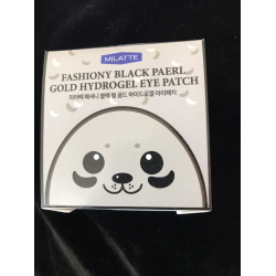 Отзыв о Гидрогелевые патчи вокруг глаз Milatte Fashiony black pearl & gold Hydrogel Eye Patch