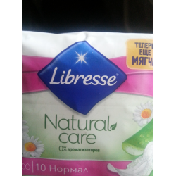 Отзыв о Прокладки женские гигиенические Libresse Natural Care Нормал