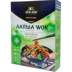 Отзыв о Лапша Sen Soy WOK "Пшеничная лапша с соусом Терияки по-японски"