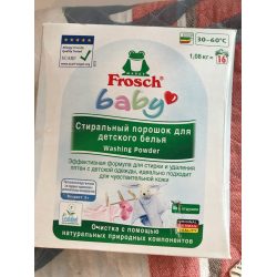 Отзыв о Стиральный порошок Frosch Baby