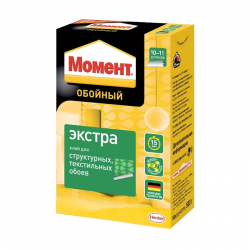 Отзыв о Обойный клей Henkel Момент Экстра для структурных и текстильных обоев