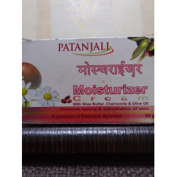 Отзыв о Крем для лица Patanjali Moisturizer Cream with Shea Butter, Chamomile & Olive Oil