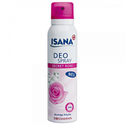 Отзыв о Дезодорант Rossmann Isana Deo Spray Secret Rose