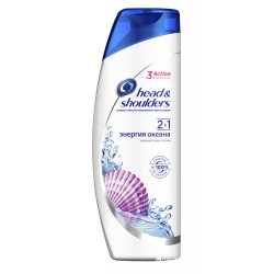 Отзыв о Шампунь и бальзам-ополаскиватель против перхоти 2 в 1 Head & Shoulders "Энергия океана"