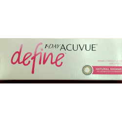 Отзыв о Контактные линзы Acuvue 1-Day Define Shimmer