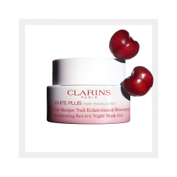 Отзыв о Гель-маска ночная обновляющая Clarins "White Plus"