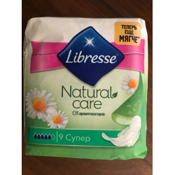 Отзыв о Прокладки Libresse Natural care Супер