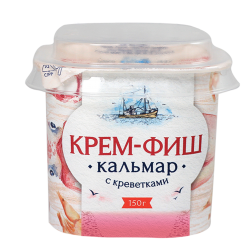 Отзыв о Паста из морепродуктов Европром "Крем Фиш" кальмар-креветка