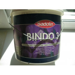 Отзыв о Латексная краска Sadolin Bindo 3