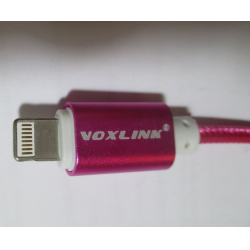 Отзыв о Кабель VoxLink Lightning to USB Cable 8pin