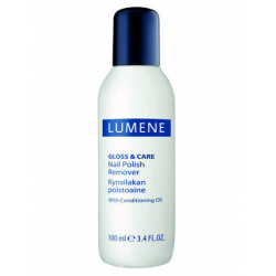 Отзыв о Жидкость для снятия лака Lumene "Gloss & Care"