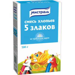 Отзыв о Смесь хлопьев Мистраль "5 злаков"