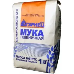 Отзыв о Мука пшеничная цельнозерновая "Гарнец"