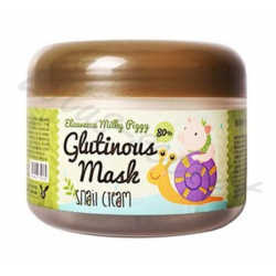 Отзыв о Крем-маска для лица Elizavecca Milky Piggy "Glutinous Mask" 80% Snail Cream