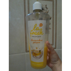 La Fresh гель для душа. Гель для душа la Fresh сочная маракуйя. La Fresh пена для ванн.