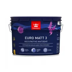 Отзыв о Водно-дисперсионная краска Tikkurila Euro Matt 3