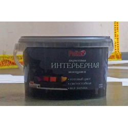Отзывы о Интерьерная моющаяся акриловая краска Palizh