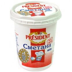 Отзыв о Сметана President 15%