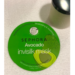 Отзыв о Маска для лица с авокадо Sephora Avocado Invisilk Mask